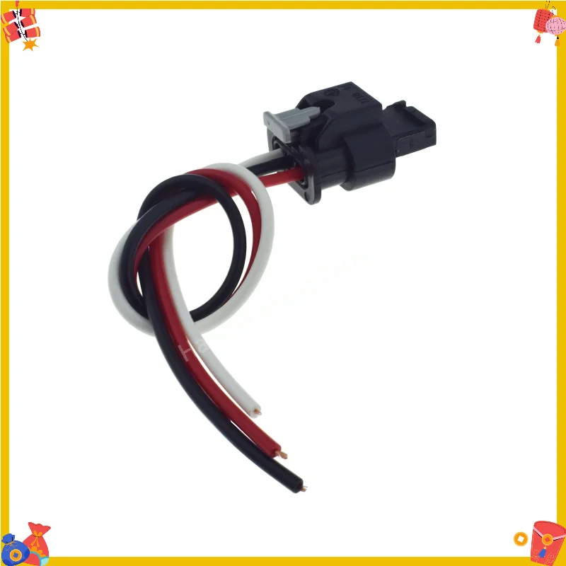 4F0973703 Parking Sensor Plug Pigtail 3 Pin Connector Wire for VW Golf Jetta Tiguan Audi Volvo 3C0973203,4H0919275A,A221542041