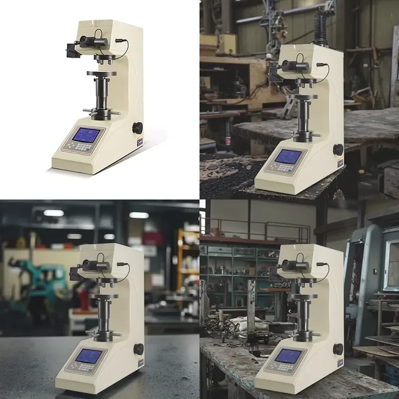 for HV S 5 10 30 50 A Digital Automatic Turret Vickers Hardness Tester Portable Rockwell Tester with LCD