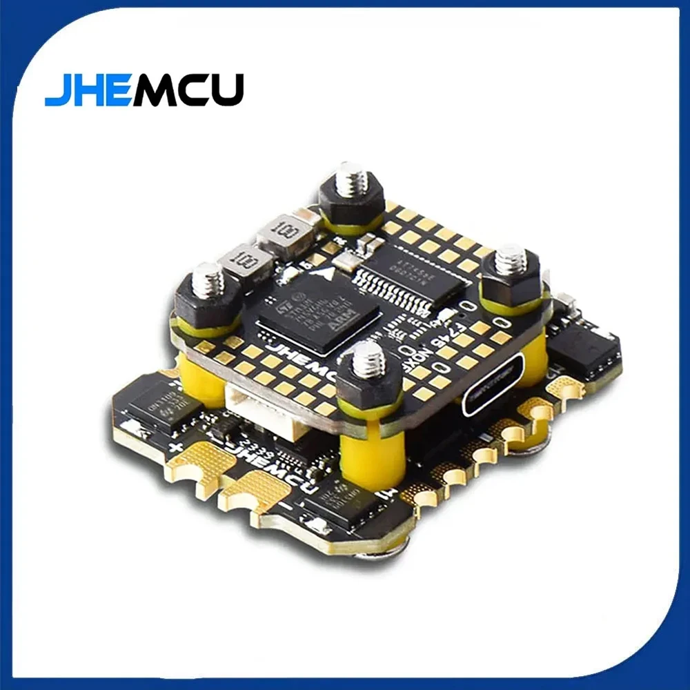 

HEMCU F745 Mini Flight Controller Stack ICM-42688-P F745 Flight Controller AM32 45A 60A 4in1 ESC 3-6S for RC FPV Drones