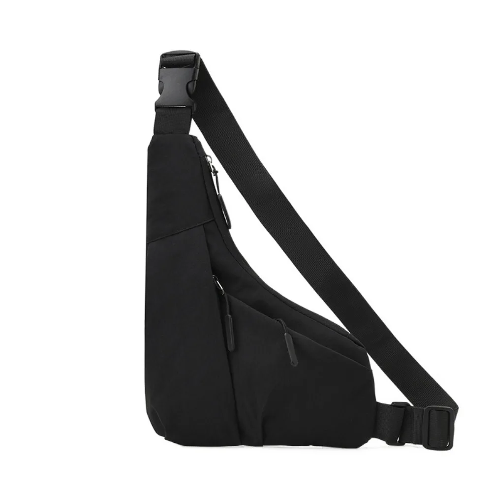 Portable Outdoor Shoulder Bag Multi-pocket Adjustable Strap Men's Chest Pack Waterproof Durable Crossbody Sling Bag Riding
