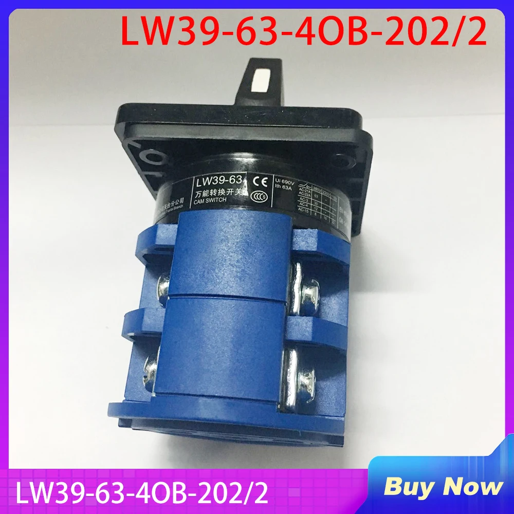 LW39 Ui690V 63A CAM Switch LW39-63-4OB-202/2