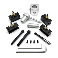 Precision Quick Change Tool Holder for CNC Lathe Milling Mini CNC Lathe Tool Post Screw Kit Set - Cutter Holder