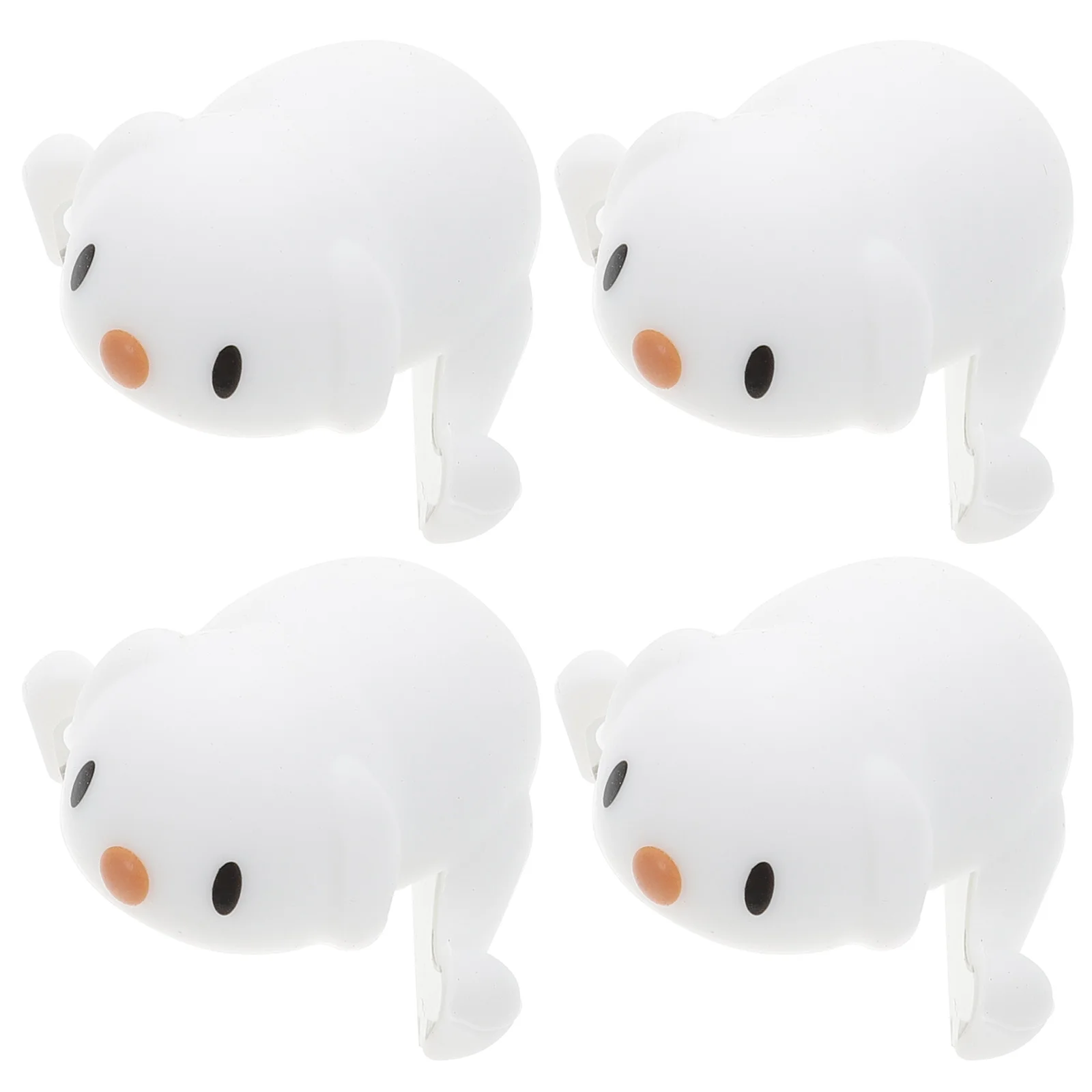 4 قطعة حشوات للزوايا الواقية للأطفال تصميم كلب كرتوني مصد أمان للطاولة غطاء حماية للأثاث #1