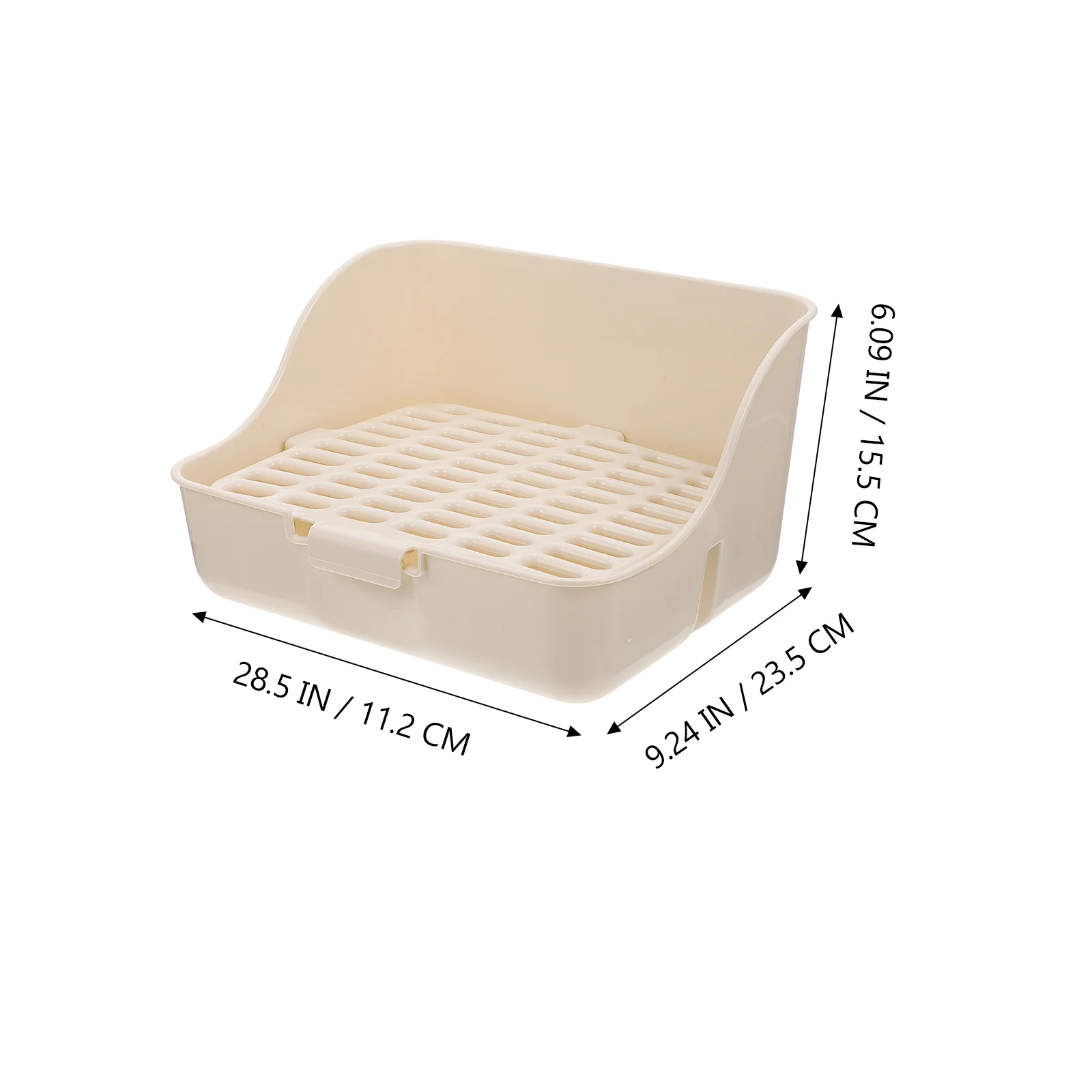 

Rabbit Potty Trainer Corner High Quality Material Pet Litter Box Durable Practical Long Time Use Pet Litter Box