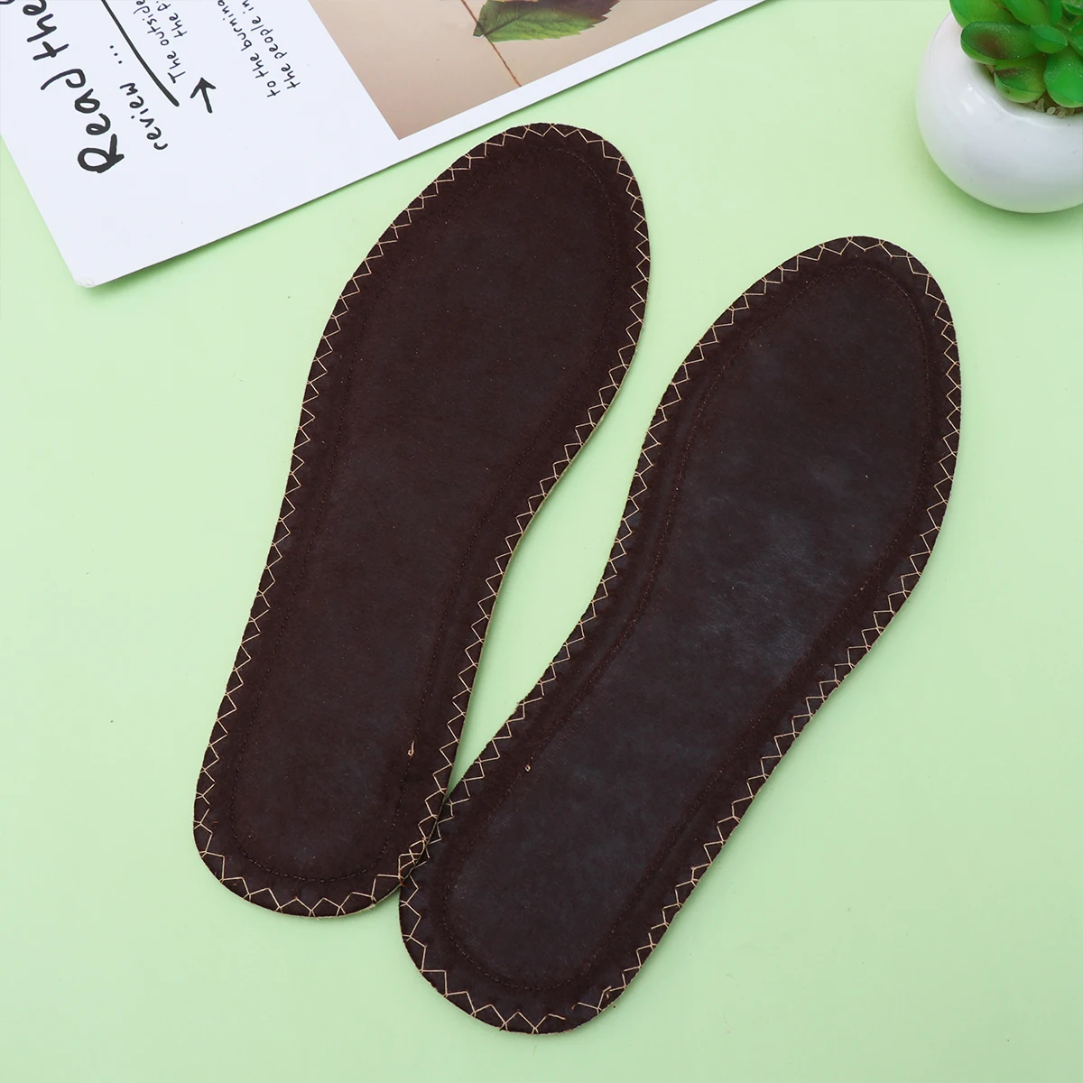

Sports Insole Sweat Absorption Insoles Shock-absorbing Shoe Pads Bamboo Charcoal Damping Man