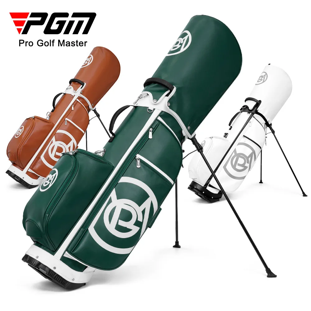 

PGM для взрослых, клюшки для гольфа, сумка-стойка, кронштейн, посылка с мячом, водонепроницаемая, из микрофибры, сверхлегкая, портативная, QB128, оптовая продажа