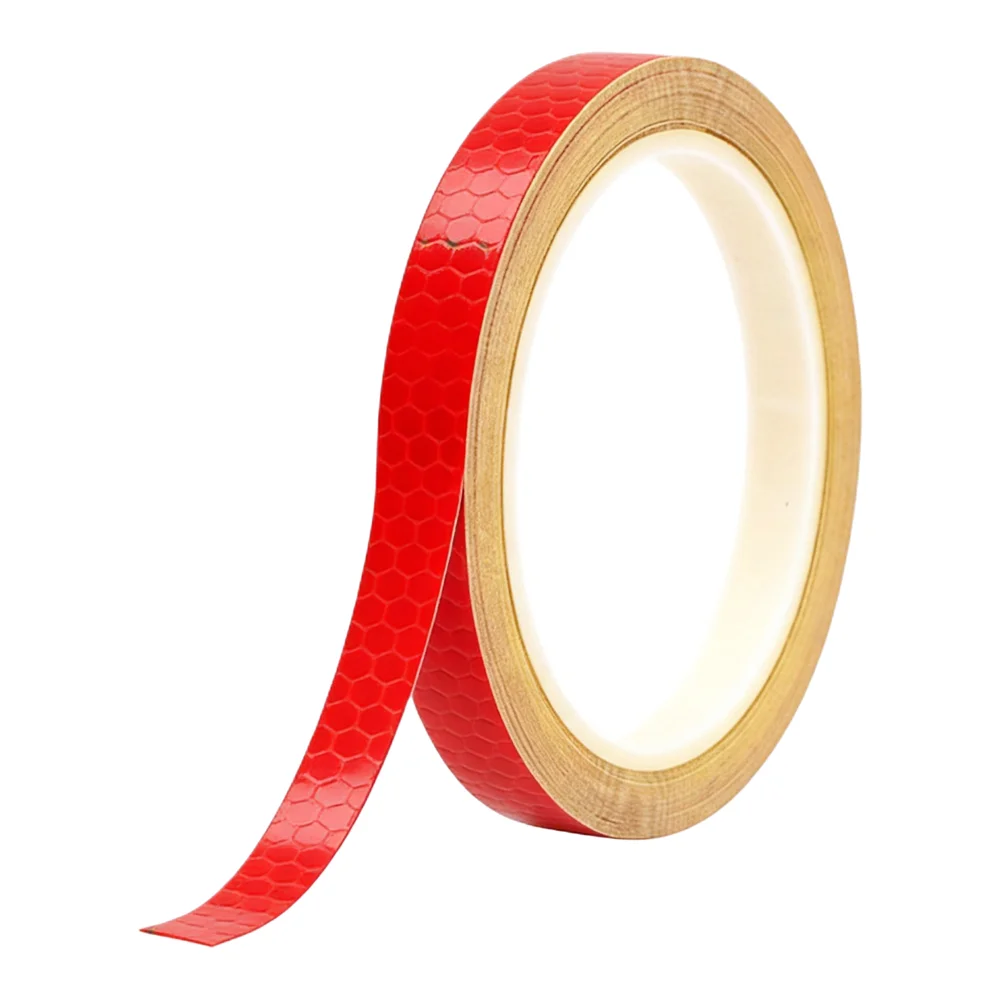 Tape Car Sticker 1cm*8m Safety Wear-resistance Accessories Eyebrow PVC Part Reflective Stickers Bicycle Quality