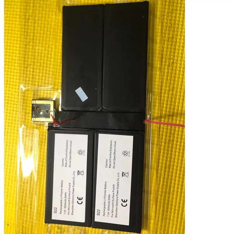 3.8V Li-ion Rechargeable Battery For Microsoft Surface Pro5/6 1796  High Quality