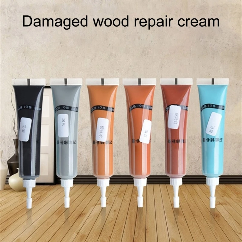 Ремонт-деревянных-царапин-кремовые-дверь-и-мебель-Реконструкция-паст