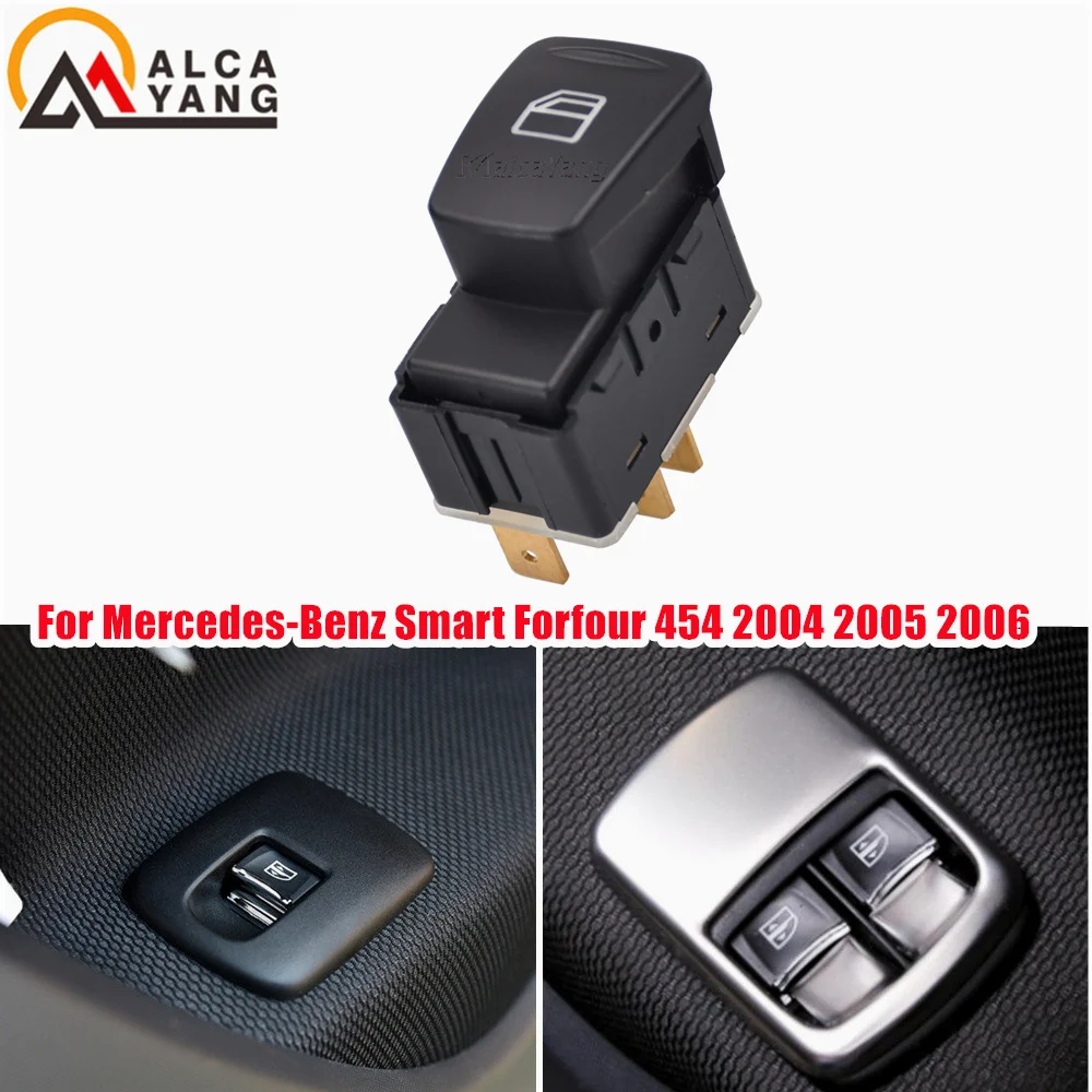 Auto elektrische Fensterheber regler Schalter knopf a4548201010 für Mercedes-Benz Smart Forfour 454 2004 2005 2006