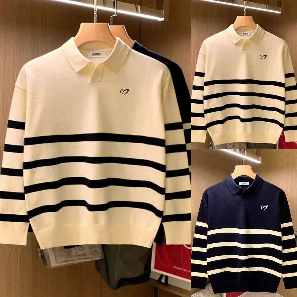 pull-a-col-pour-homme-de-haute-qualite-collection-golf-automne-hiver-2026-manches-longues-chemise-de-base-pull-tricote-haut-de-gamme-pour-homme-collection-golf
