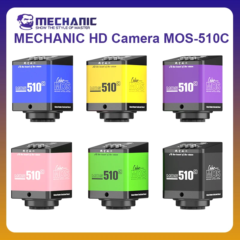 MECHANC OFFICIAL HD Camera MOS-510C Industrial Microscope Camera For Mobile Phone PCB Soldering And Repair Tools Multitool