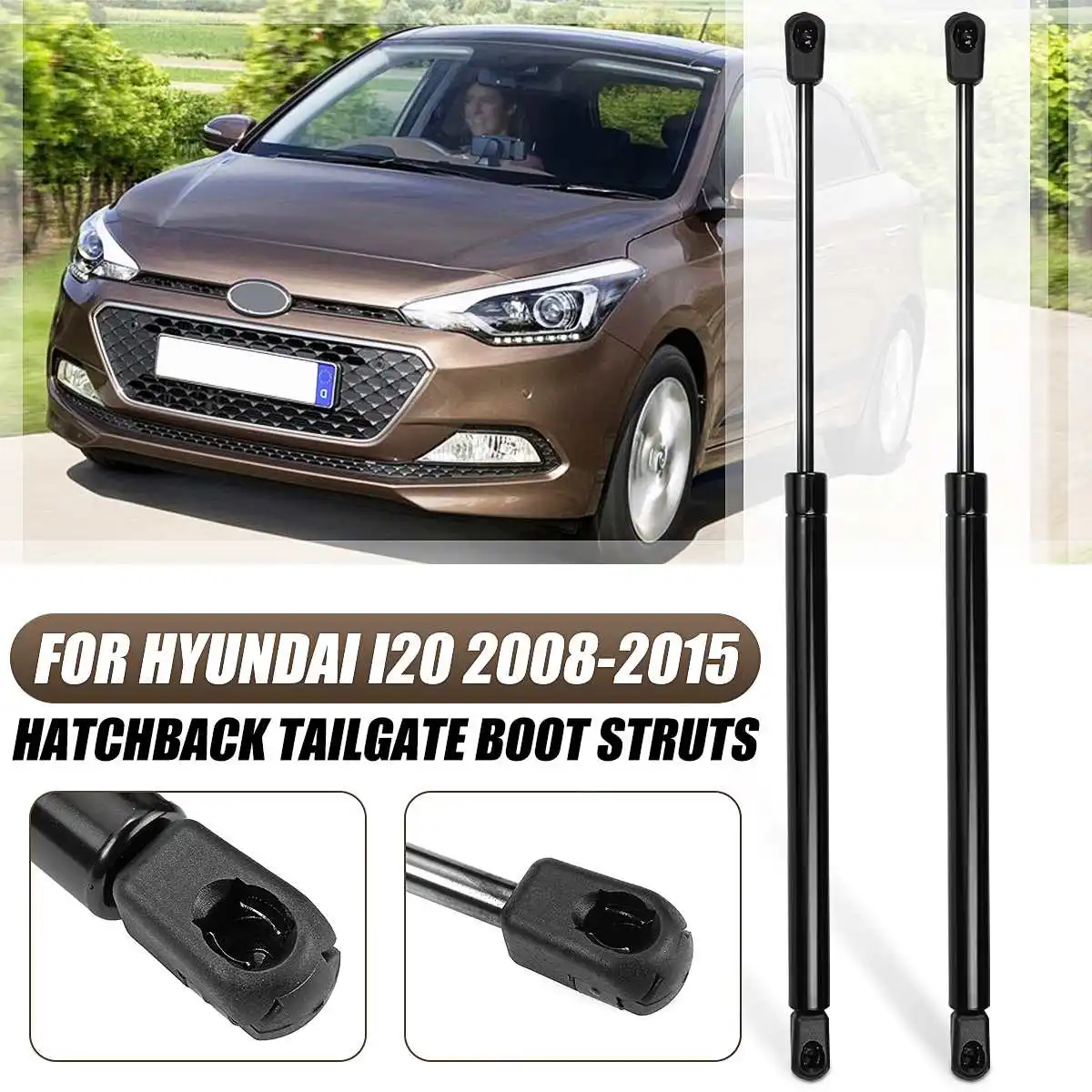 2PCS 44cm Car Rear Trunk Tailgate Boot Gas Lift Support Struts bar for HYUNDAI i20 2008-2015 Auto Accessories