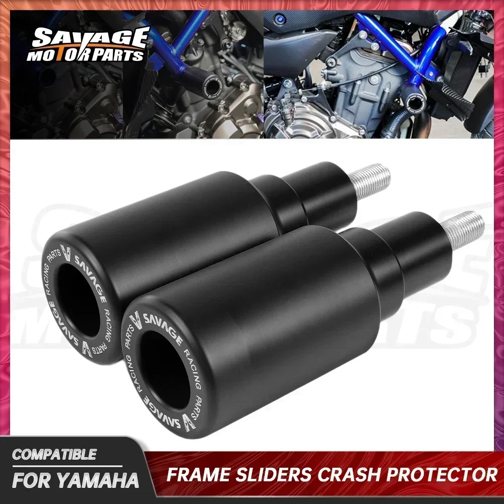 Frame Sliders Crash Protector For YAMAHA Tracer 700/GT MT-07 MT07 F07 2014-2024 Motorcycle Accessories Falling Protection Pad