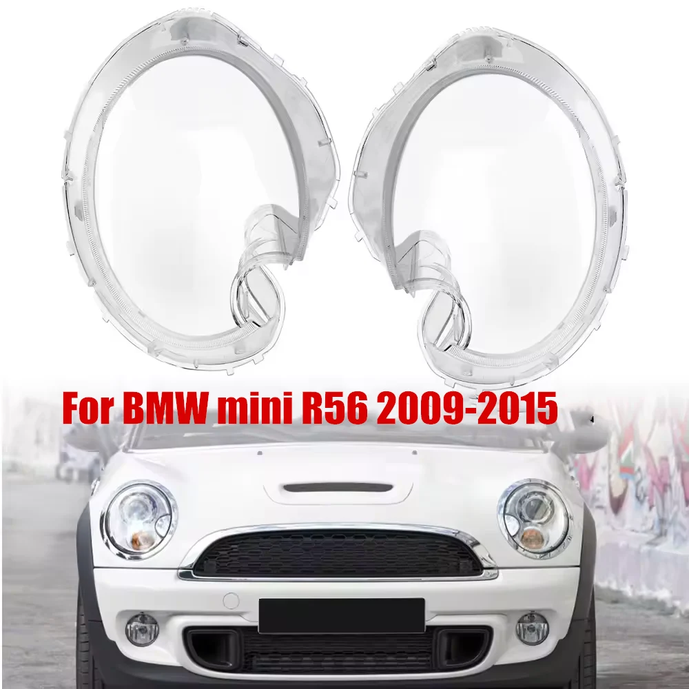 

Left/Right Headlamp Headlight Lens Cover For BMW Mini R56 Cooper Hatchback 2009-2013 Front Headlamp Cover Transparent Lampshade