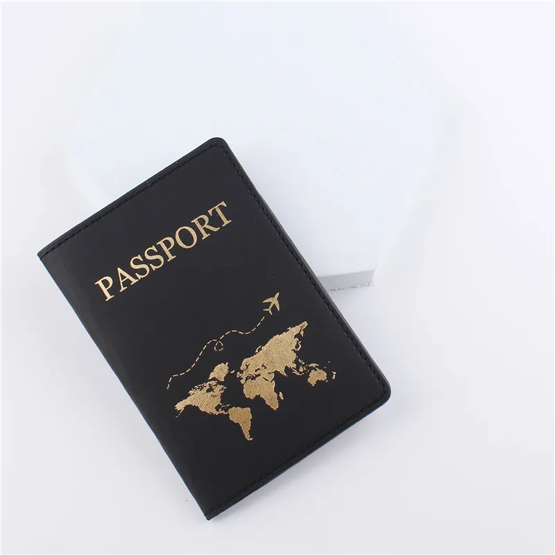 

[New] Couple Passport Cover Letter Women Men Travel Wedding Passport Cover Holder Travel Case CH43