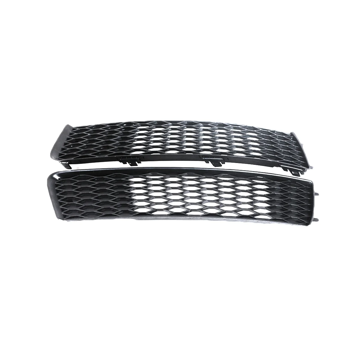 

2Pcs Front Bumper Grill Mesh Cover Trim Vent Fog Light Grille Racing Grills for Audi Q7 S LINE 2009-2015 4L0807697B