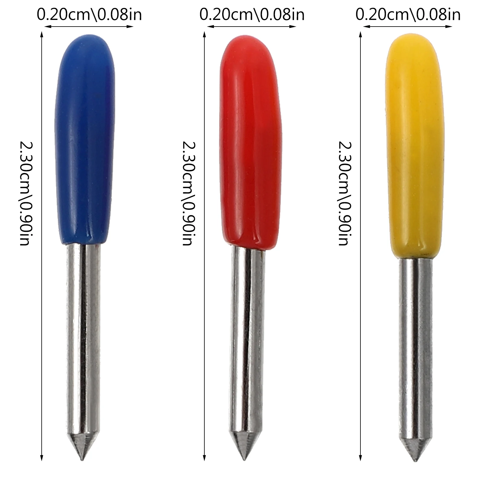 50pcs Tungsten Steel Engraving Machine Carving Knife 30° 45° 60° Replacement Lettering Cutters Plotter Tool