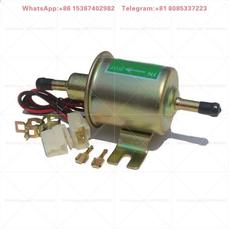 HEP-02A electronic pump electric fuel transfer pump 12V all copper wire external modification diesel booster pump