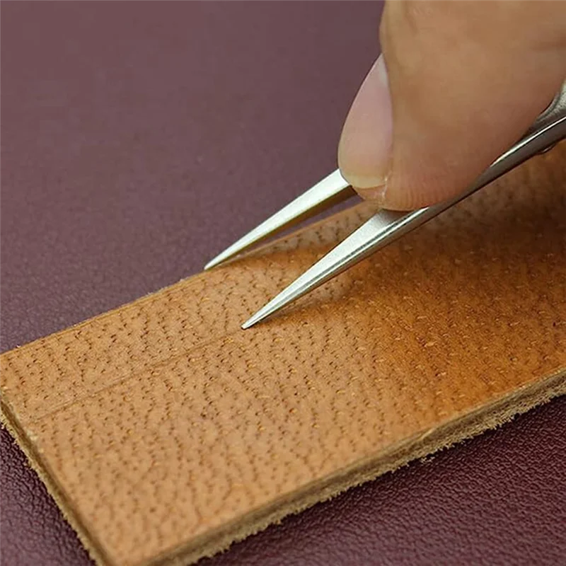 

L74A With Scale Mini Spacing Gauge Diy Handmade Leather Leather Art Stainless Steel Scribe Gauge Adjustable Edger