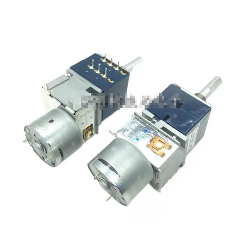 ALPS RK27 Model Dual Potentiometer Motor Volume Amplifier 5K 10K 20K 50K 100K for Audio Equipment image 3