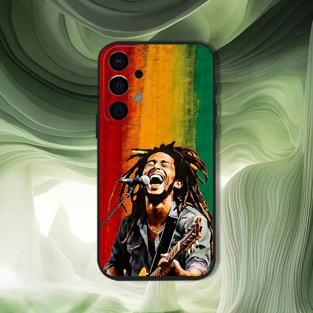 Funda de teléfono A-Anuel AA Rapper para Samsung S25, S24, S21, S22, S23, S30, Ultra, S20, Plus, Fe, Lite, 5G, funda negra