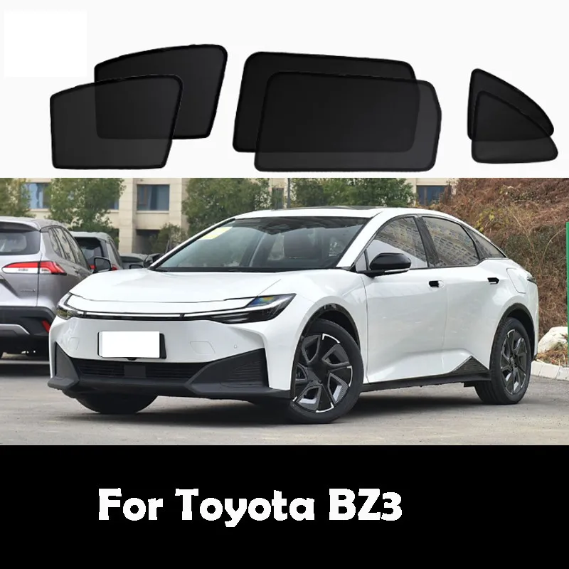 

Для Toyota BZ3 2023-2025 автомобильный солнцезащитный козырек, сетчатый дышащий солнцезащитный крем и изоляция, автомобильные аксессуары