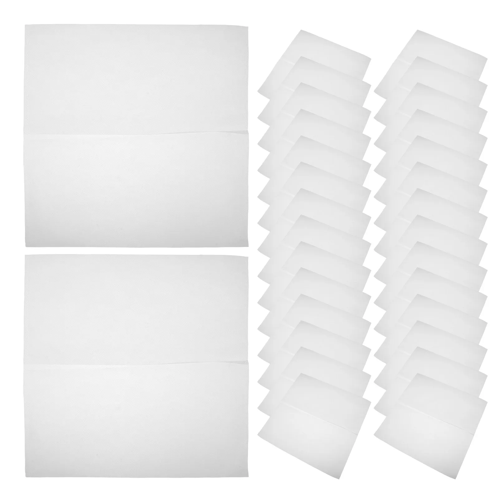 

100Pcs Disposable Makeup Guard Head Cover Nonwoven for Clothing Stores Fitting Room Essential Barrier Mask Try on Accessory