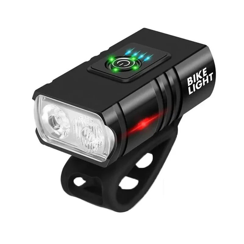 LED High and Low Beam Bicycle Headlights, Mountain Bike Headlight Accessories, USB Charging, 1000LM, 1200mAh