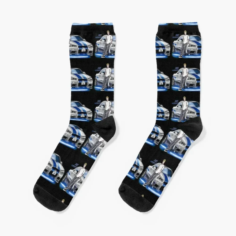 

For Paul Fast and the Furious Socks heated set Socks Women Men's