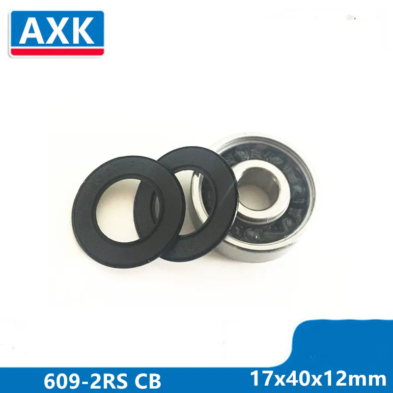 

Axk 1PCS 609-2rs 609 Hybrid Ceramic Deep Groove Ball Bearing 9x24x7mm 609-2rs Cb Abec-3