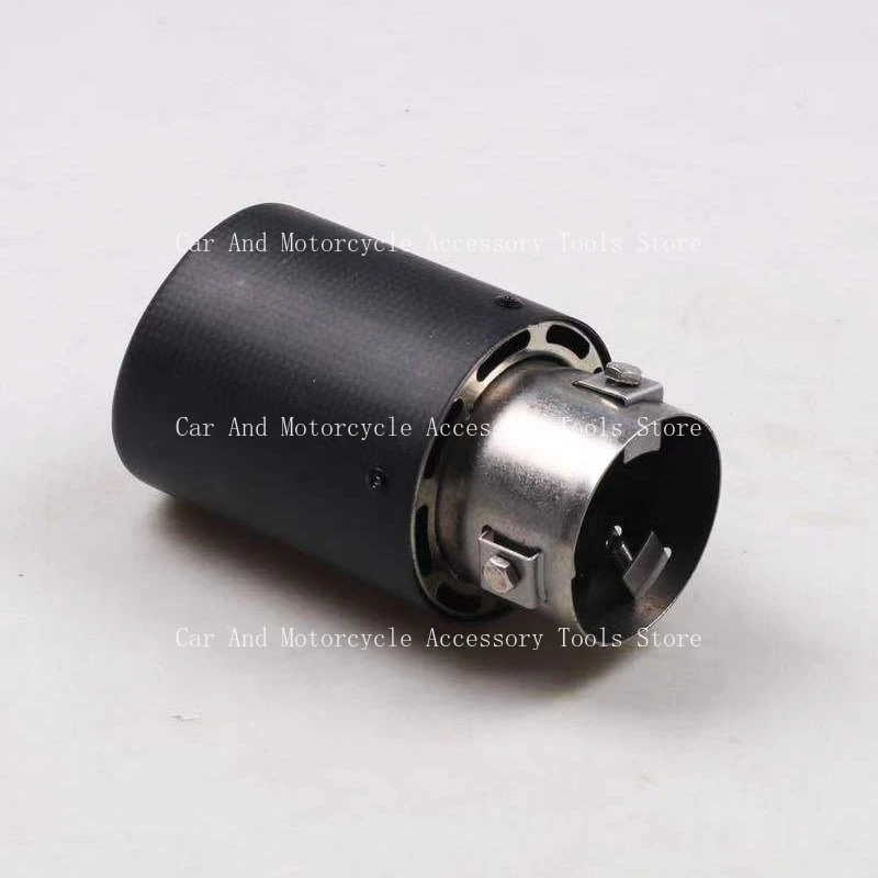 

Auto Parts General Exhaust Pipe Real Carbon Fiber Non-luminous Tail Throat Car Tail Throat Exhaust System