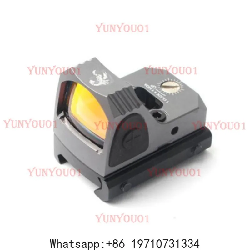Red Dot Hypotenuse Holographic Sight High Light Transmission Glue High Definition Slingshot Toy Shock Scorpion Mark Sentry