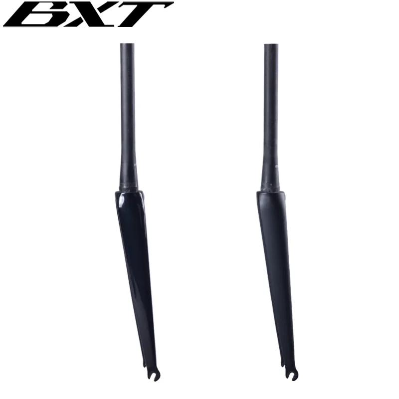 

2024 New Bike Fork Tapered Fork 700C Carbon Road Bike Fork Matt/Glossy Ud Super Light Carbon Fiber Bike Front Fork