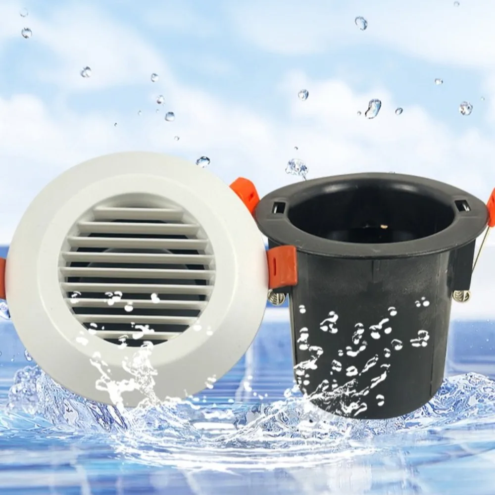 Plastic Exterior Wall Air Vent 75/100mm Air Circulation Vents Waterproof Cap Prevent Pest Anti-bird and Rat Vent Outlet Cover