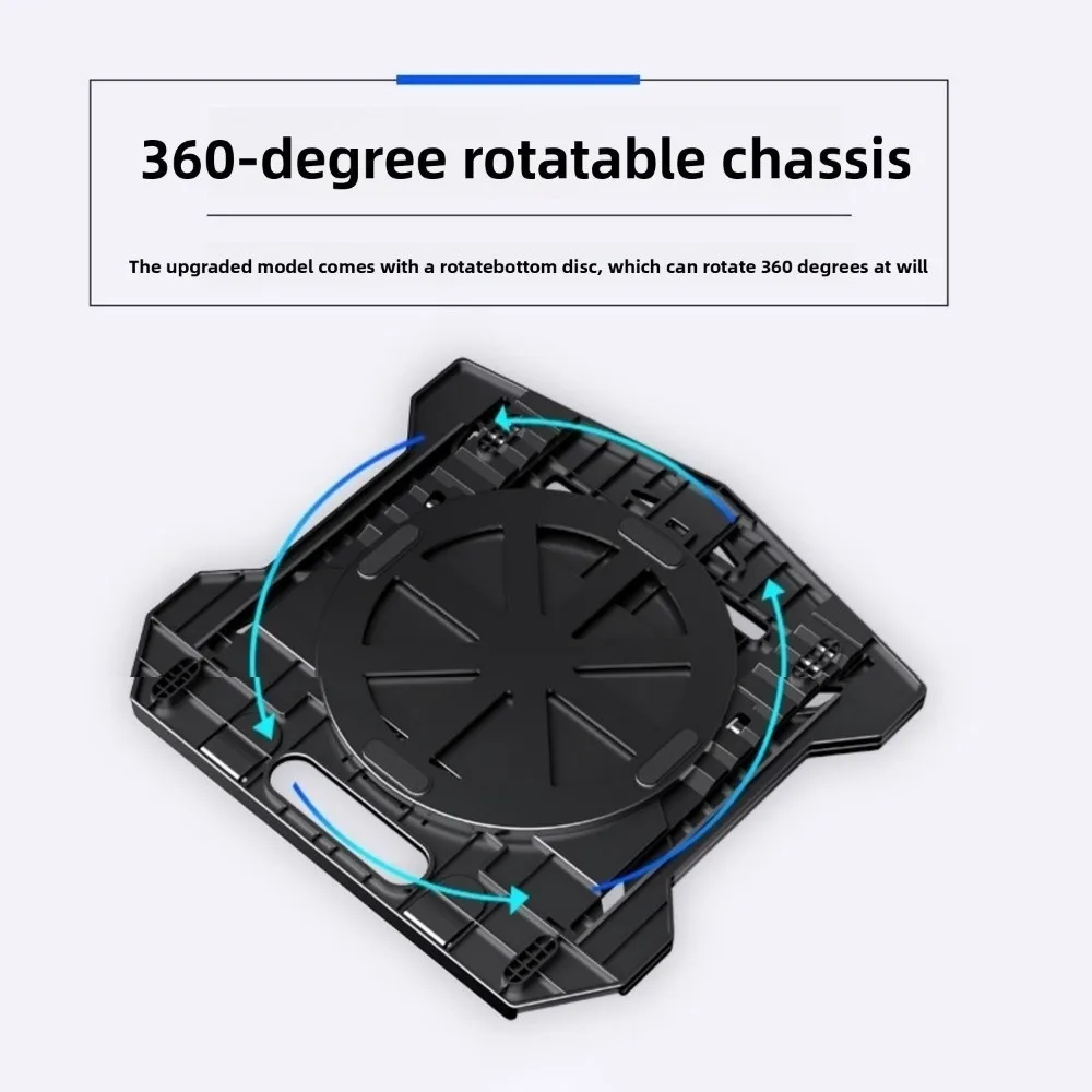 

Черно-белый охлаждающий кронштейн для ноутбука, регулируемый складной кронштейн, держатель для ноутбука, многоугольные поворотные аксессуары