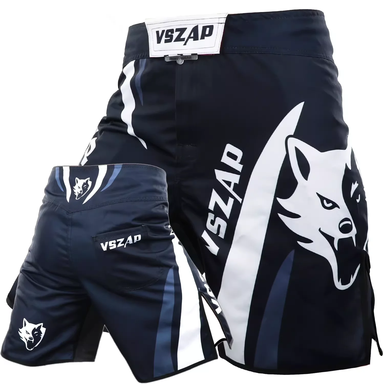 VSZAP MMA Pants Boxing Fight Shorts For Men Sotf Muay Thai Combat Sport Shorts Trunks Grappling Sanda Fitness Pants Boxe