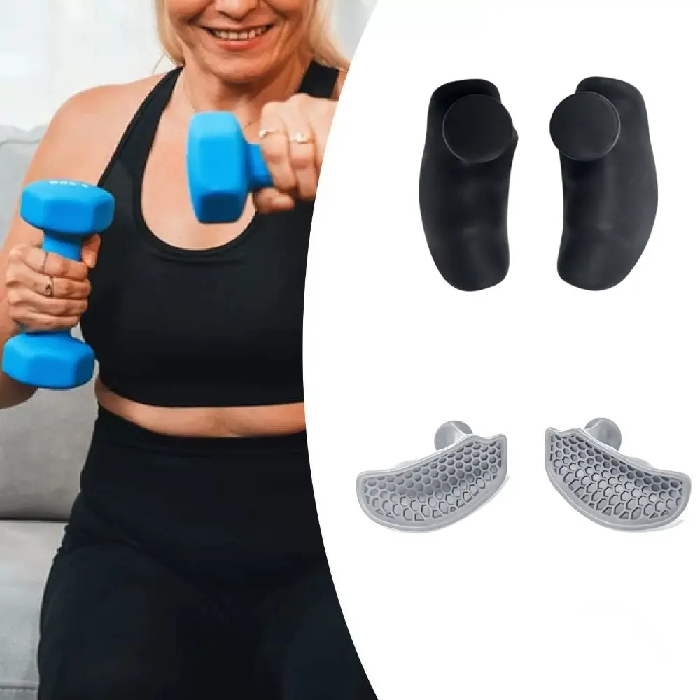 

New Rubber Grip Strengthener Anti-Slip No Sweaty Fingerless Workout Grips Comfort Portable Finger Expander for Weight Lifting