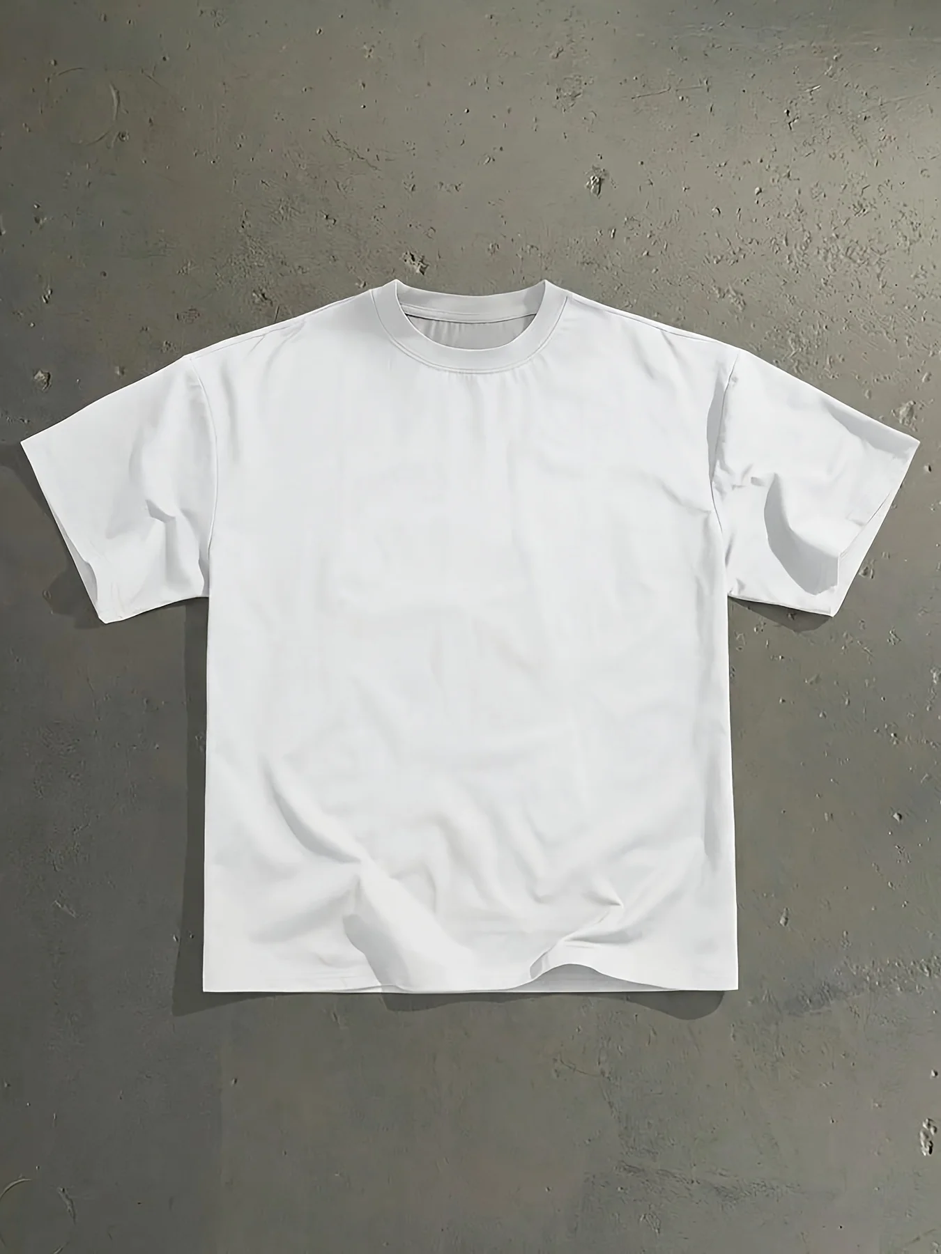 Bedrucktes Kurzarm-T-Shirt für Herren, Lässiger Street-Style mit Rundhalsausschnitt, Modisch das ganze Jahr über – Detail 5