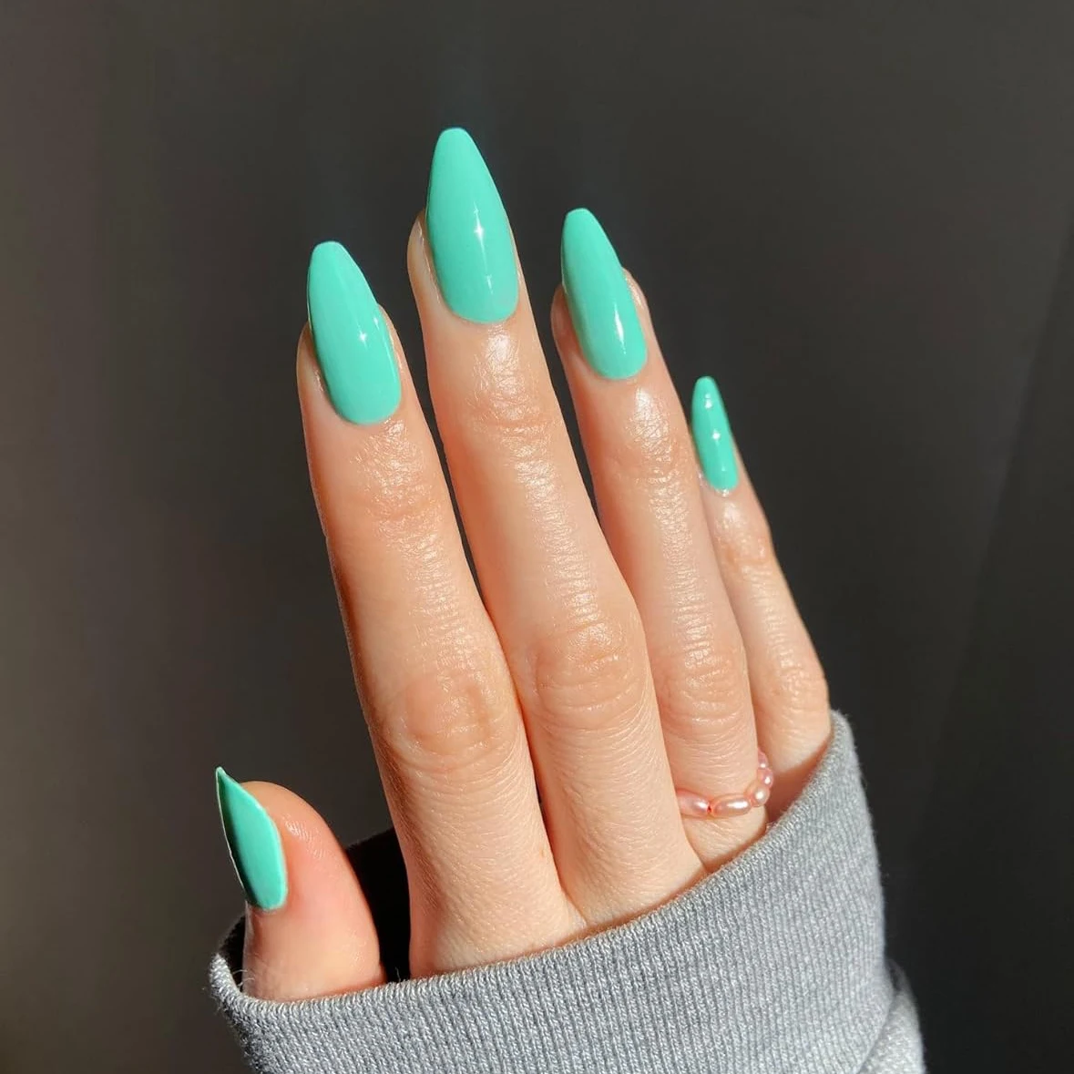 ARTAUG 24PCS Kurze Quadratische Weiße Solide Volle Abdeckung Volle Abdeckung Gefälschte Nagel Set Günstige Nägel Sommer Nägel Zarte Nagel – Detail 21