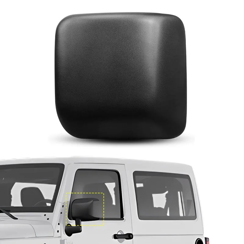 Car Side Rearview Mirrors Cover Cap Trim Left/Right for Jeep Wrangler Jl 2018 2019 2020 2021 2022 2023 68361961AA 68361960AA NEW