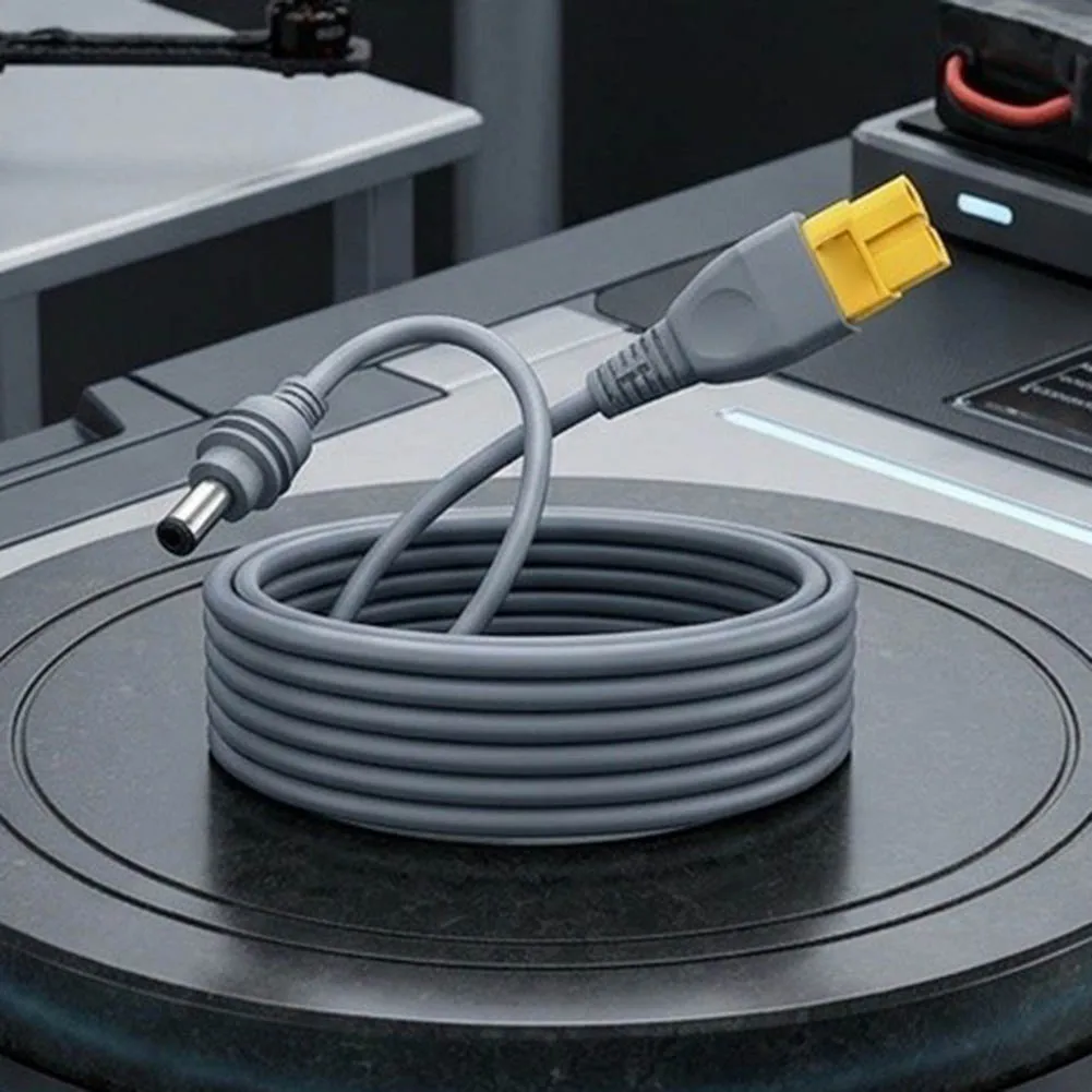 Male To DC5521 Power Adapter Cable For Starlink Dish 3 Meter Extension For Off Grid Solar Battery System Camping