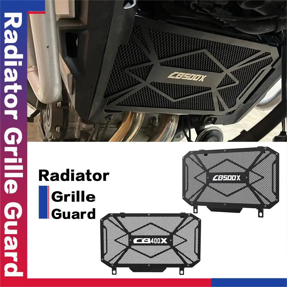 Motorcycle Parts Radiator Grille Guard Water Tank Protection For Honda CB400X CB500X CB 400X CB500 X 2013-2020 2021 2022 2023