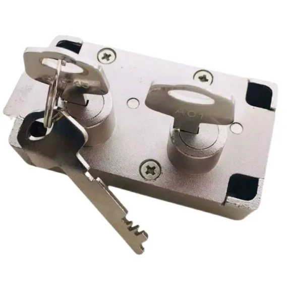 Dual Control Safe Lock Double Key Vault Door for Bank Guard Security
