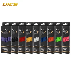 UICE Ice Hockey Skate Laces 9 Colors Hockey Skate Shoe Lacer Dual Layer Braid 84-120inch Box-Packed Hockey Accessories