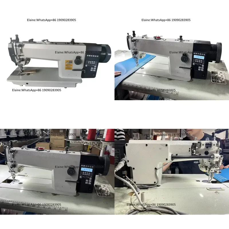 QK-0388-D4 Computer 4 Automatic Thick Material Synchronization Flat Lockstitch Sewing Machine for Garment Factory