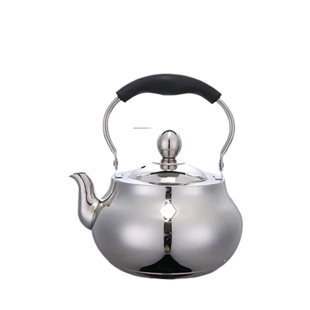 2L Stainless Steel Teapot Home Bubble Tea Kettle With Filter Thickened Stainless Steel Boiling Water Kettle With Long Handle