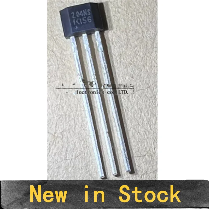 10PCS HAL2041UA All-Polarity Low-Power Hall Switch; HAL2041 (Silkscreen: 204NS) Hall Sensor