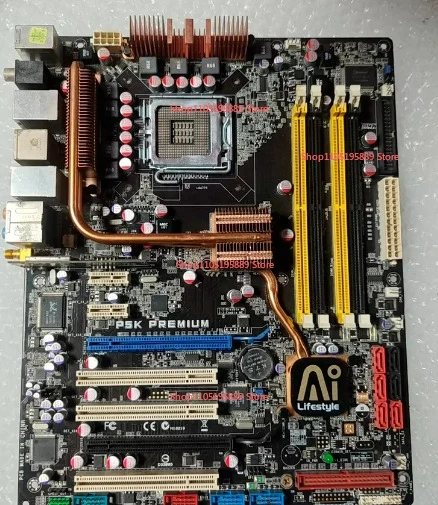 

For ASUS P5K PREMIUM Main Board, 775 Pin Interface, Support DDR2 Memory, Dual Network Interface Card