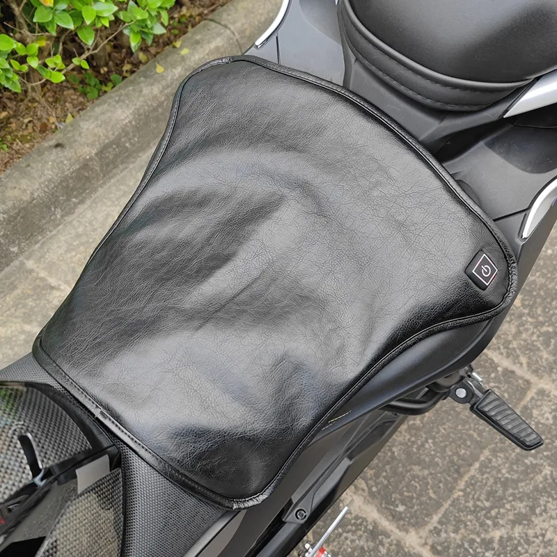 

Motorcycle Heated Seat Electric Heated Seat Pad for Motorcycle, Snowmobile, and ATV with Universal Fit 12V